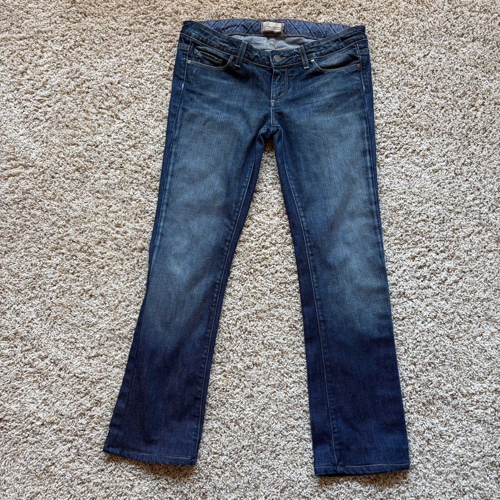Paige Westbourne Bootcut Maternity Under Belly Jeans Sz 28